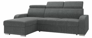 Colțar Ovos, Funcția de dormit, Spațiu de depozitare, 235x170x85cm, 131.5 kg, Picioare: Lemn, Plastic, Lemn: Pin