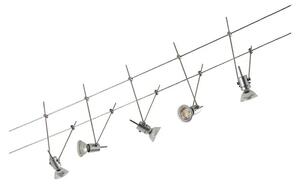 Marno 5 Wire Spot/Plafonieră Chrome/Silver - Lindby