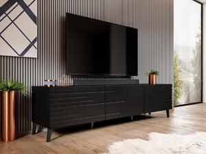 Comodă TV Charlotte 142Negru, 19x5x4cm
