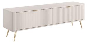 Comodă TV Lectum, Bej, MDF, PAL laminat, 52x164x38cm, 28.9 kg