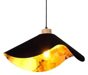 Marian Lustră Pendul Ø50 Black/Gold - Envostar