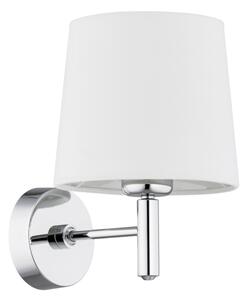 Brilagi - Aplică de perete MONTE 1xE27/15W/230V crem/crom lucios