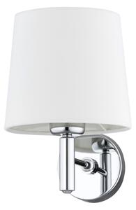 Brilagi - Aplică de perete MONTE 1xE27/15W/230V crem/crom lucios