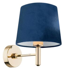 Brilagi - Aplica de perete MONTE 1xE27/15W/230V albastru/auriu