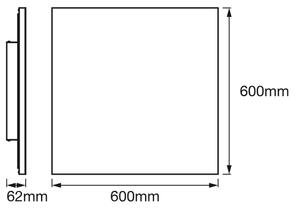Osram - Plafonieră LED dimabilă RGBW SMART+ FRAMELESS, 40W, 230V