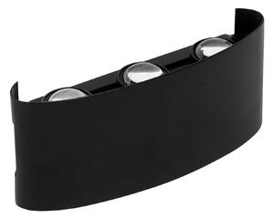 Aplică de perete pentru fațadă LED JNH040-6G Black