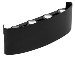 Aplică de perete pentru fațadă LED JNH041-8G Black