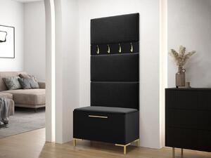 Z0ND0 Set mobilier hol III Futura (Negru + Negru). 1070347