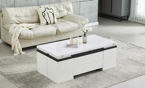 Masuta Cafea KJCT151 Alb