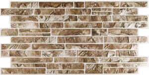 Panou decorativ PVC Slate Brown 102x49,5 cm