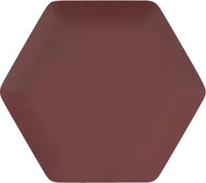 Panou decorativ fonoabsorbant pâslă Decotouch hexagonal burgundy