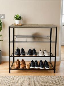 Sinsay - Raft pentru pantofi - negru