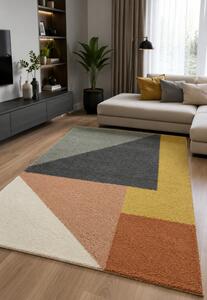 Covor Pufos, Model Belgian 52922 492, Colectia Sydney, Multicolor 200x290