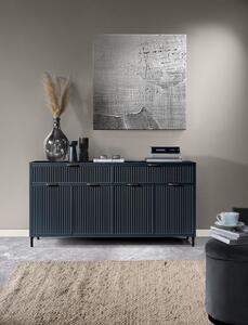 ELEGANZO LS-1 2S4D comodă albastru închis