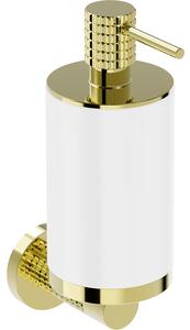 Mexen Triv, dozator de săpun de perete, alb/auriu, 250ml, 70A33058-50W
