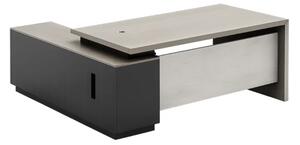 Birou managerial Artemis cu blat melaminat si corp lateral - dimensiuni W1600*D800*H750 mm