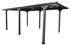 Carport din aluminiu Lombardy 3x5.8 Garden Point antracit