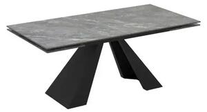 Masa extensibila din Ceramica Gri marmorat,Zina