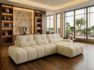 Coltar extensibil modern Boucle Alda
