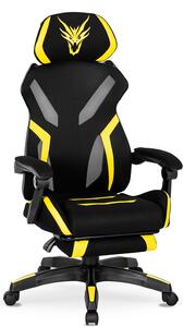 Fotoliu gaming Mananera (negru + Galben) . 1118872