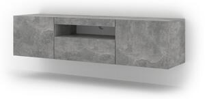 Comodă TV AURA 150 cm, culoare Beton