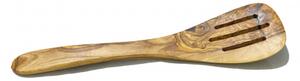 Spatulă cu model din lemn de măslin 30 | 35 cm