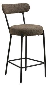 Scaun de bar Badalona maro, bouclé