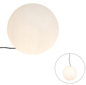 Lampa moderna de exterior alb 45 cm IP65 - Nura