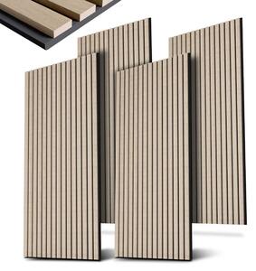 Juskys Set de 4 panouri acustice - stejar deschis