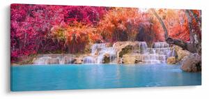 Tablou lagyna turcuaz, Laos, Tat Kuang Si (120x50 cm)