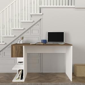 Birou, Clean Lines, UnicUtil, 121.8 x 60 x 73.8 cm, Alb & Maro, UUDESK08