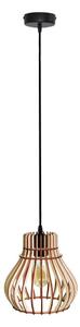 Lustră pe cablu BARREL 1xE27/24W/230V diametru 20 cm