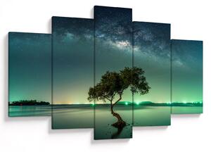 Tablou cu cerul nocturn (150x105 cm)