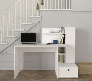 Birou, Functional Flow, UnicUtil, 142.8 x 60 x 115.8 cm, Alb, UUDESK31