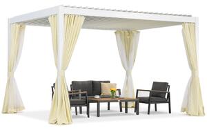 Lagos Premium 3x4 Garden Point independent patio pergola alb