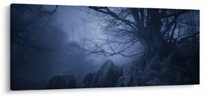 Tabloul pădurii întunecate (120x50 cm)