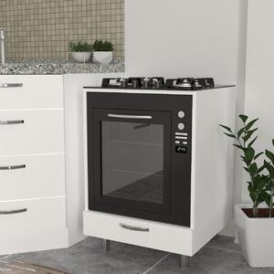 Organizator Bucatarie, Power Duo, UnicUtil, 60 x 58.8 x 85 cm, Alb, UUORG37
