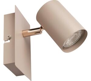 Kanlux 90780 - Aplica spot de perete EVALO 1xGU10/10W/230V bej/auriu