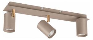 Kanlux 90782 - Corp de iluminat tip spot EVALO 3xGU10/10W/230V bej/auriu