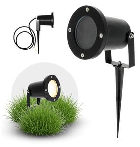 BRILAGI - Lampă de exterior TERRA 1xGU10/50W/230V IP65 neagră