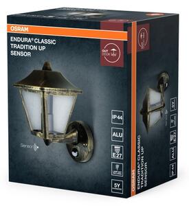 Osram - Lampă de perete pentru exterior cu senzor TRADITION UP 1xE27/60W/230V IP44