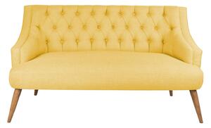 Canapea cu 2 locuri Lamont-Yellow Galben