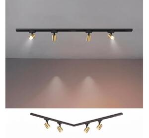 BRILAGI - Corp de iluminat tip spot pentru sistem de șină HUSKY 4xGU10/10W/230V negru/auriu