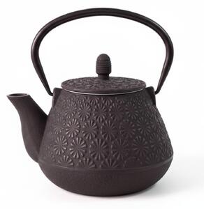Ceainic din fontă cu infuzor TAKI, 1000 ml, negru
