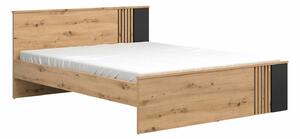 Pat Orlnolu 109Dublu, Maro deschis, 160x200, PAL laminat, MDF, 17x21x9cm