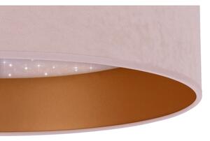 Plafonieră LED VELVET STAR LED/24W/230V d. 40 cm roz/aurie Brilagi