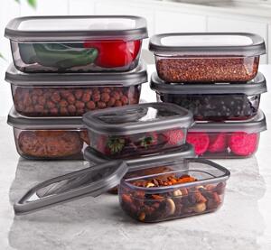 Set 9 recipiente alimentare , UnicUtil, Modern Versatile, Multicolor