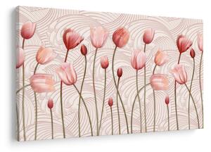 Tablou - Lalele roz (90x60 cm)