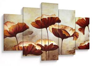 Tablou flori roșii (150x105 cm)