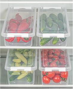 Set 4 caserole plastic , UnicUtil, Lightweight Premium, Transparent